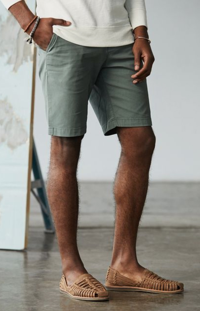 slim fit shorts for men