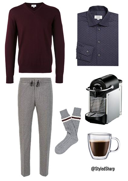 work from home outfit for men