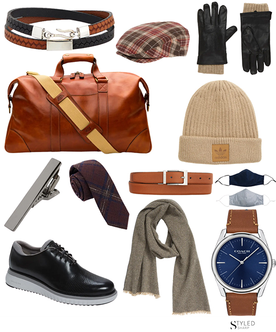 Healthy Fashion - Cozy holiday style. Men's winter accessory