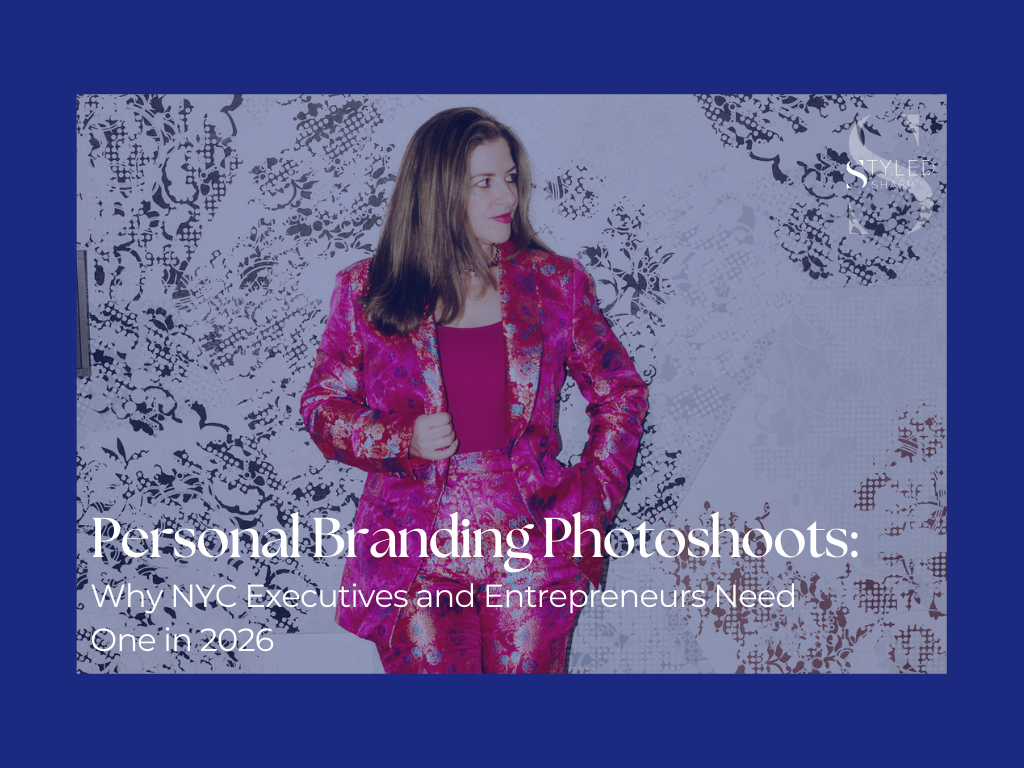 Executive personal branding photoshoot in New York City